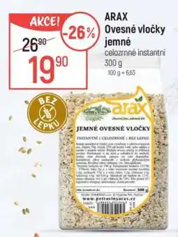 Globus ARAX Ovesné vločky jemné nabídka