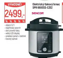 Globus Elektrický tlakový hrnec SPR 6600SS-CZE2 nabídka