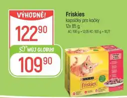 Globus Friskies Kapsičky pro kočky nabídka