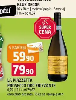 Terno La ůpizzetta prosecco doc frizzante nabídka
