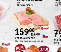 Terno Vepřová pečeně bez kosti nabídka
