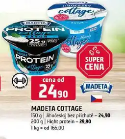 Terno Madeta cottage jihočeský bezpříchutě nabídka