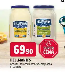 Terno Hellmann´s tatarská omáčka, majonéza nabídka