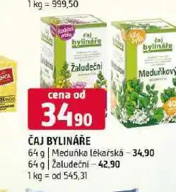 Terno Čaj bylináře meduňka lékařská nabídka