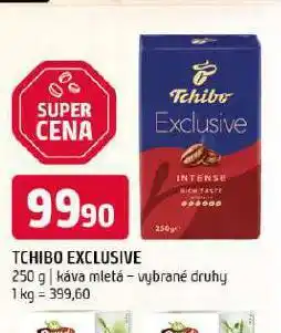 Terno Tchibo exclusive mletá káva nabídka