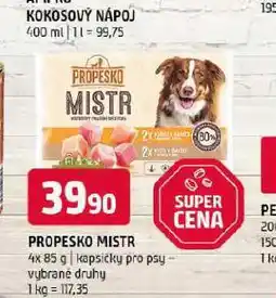 Terno Propesko mistr kapsičky pro psy nabídka
