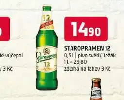 Terno Pivo staropramen 12 nabídka