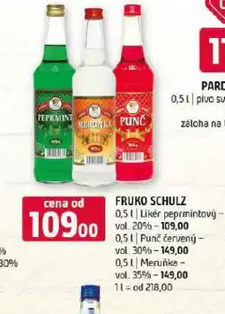 Terno Fruko schulz meruňka nabídka