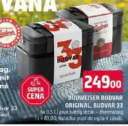 Terno Pivo budweiser budvar original nabídka