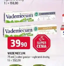Terno Vademecum zubní pasta nabídka