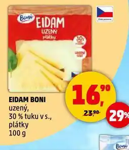 Penny Market Eidam boni uzený 30% plátky nabídka