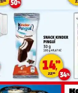 Penny Market Snack kinder pinguí nabídka
