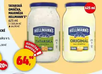Penny Market Hellmann´s tatarská omáčka, majonéza nabídka