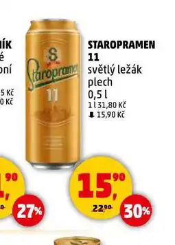 Penny Market Pivo staropramen 11 nabídka
