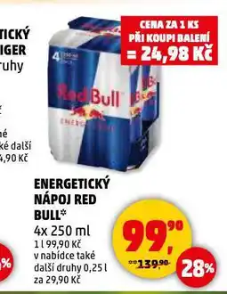 Penny Market Red bull energetický nápoj nabídka