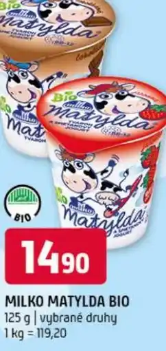 Terno Milko matylda bio nabídka