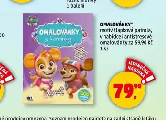 Penny Market Omalovánky nabídka
