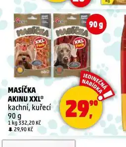 Penny Market Akinu masíčka pro psy xxl nabídka