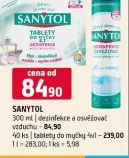 Terno SANYTOL nabídka