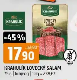 Terno Krahulik lovecký salám nabídka