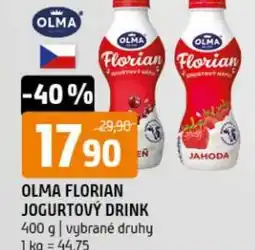 Terno Olma florian jogurtový drink nabídka