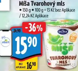 Albert Míša Tvarohový mls nabídka