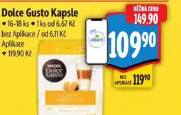 Albert Dolce Gusto Kapsle nabídka