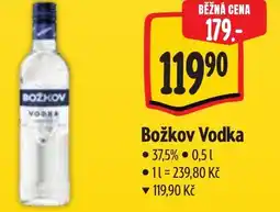 Albert Božkov Vodka nabídka