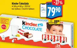 Albert Kinder Čokoláda nabídka