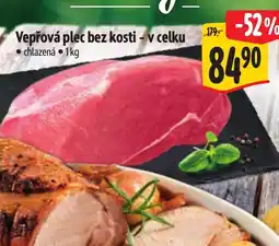 Albert Vepřová plec bez kosti - v celku nabídka
