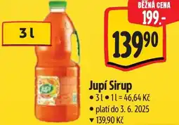 Albert Jupí Sirup nabídka