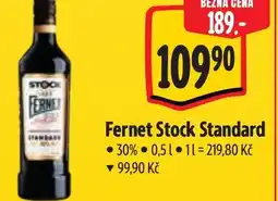 Albert Fernet Stock Standard nabídka