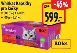 Albert Whiskas Kapsičky pro kočky nabídka