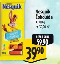 Albert Nesquik Čokoláda nabídka