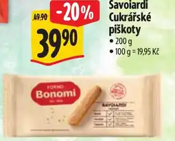 Albert Savoiardi Cukrářské piškoty nabídka