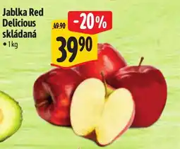 Albert Jablka Red Delicious skládaná nabídka