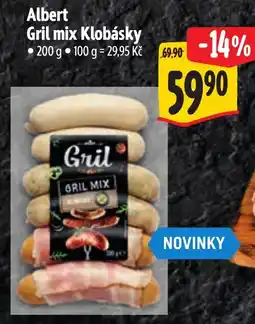 Albert Albert Gril mix Klobásky nabídka