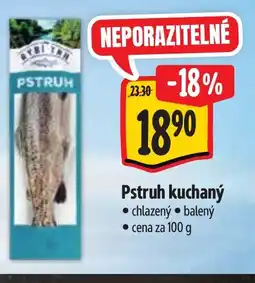 Albert Pstruh kuchaný nabídka
