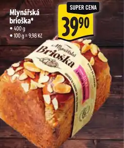 Albert Mlynářská brioška nabídka