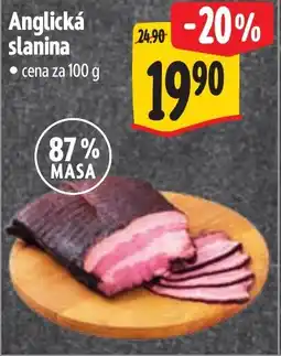 Albert Anglická slanina nabídka