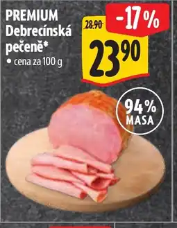 Albert Premium Debrecínská pečeně nabídka