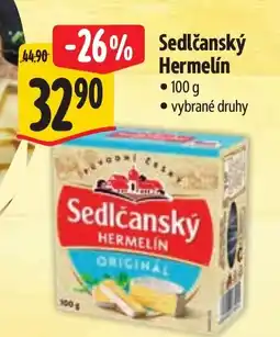 Albert Sedlčanský Hermelín nabídka
