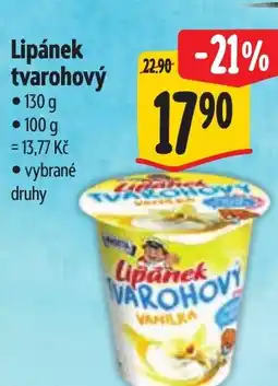Albert Lipánek tvarohový nabídka