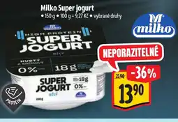 Albert Milko Super jogurt nabídka