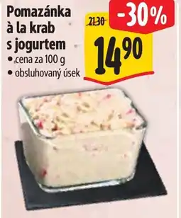 Albert Pomazánka à la krab s jogurtem nabídka