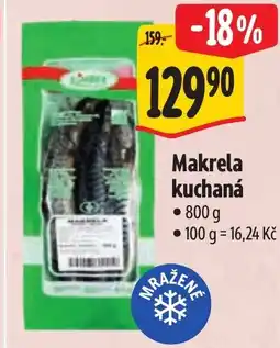 Albert Makrela kuchaná nabídka