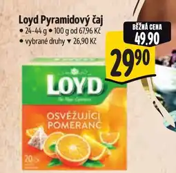 Albert Loyd Pyramidový čaj nabídka