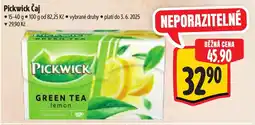Albert PICKWICK čaj nabídka