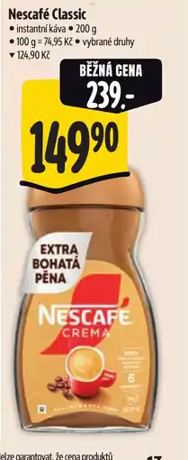 Albert Nescafé Classic nabídka