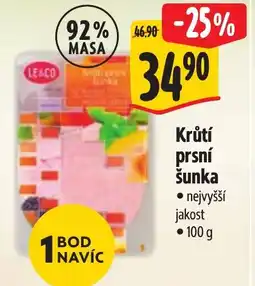 Albert Krůtí prsní šunka nabídka